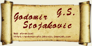 Godomir Stojaković vizit kartica